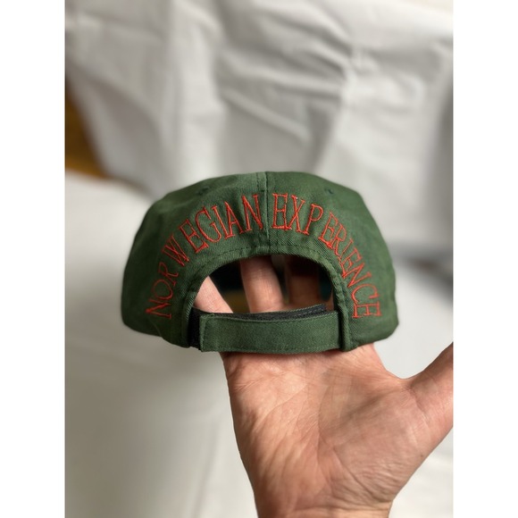 Norway Norwegian Flag Heritage Design Hat with Embroidered Adjustable - Picture 3 of 5